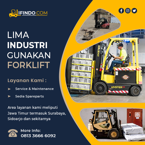 Inilah Industri Yang Menggunakan Forklift Cv Lifindo